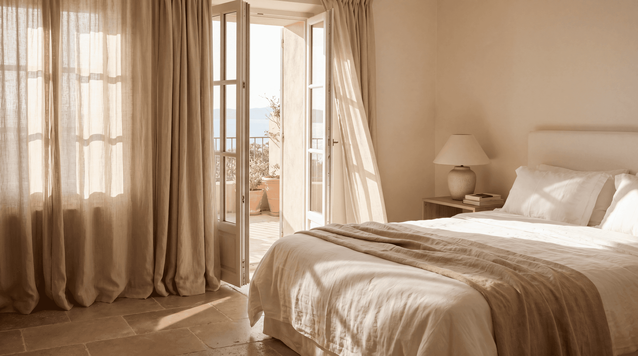 Guest room, Maison du Rivage